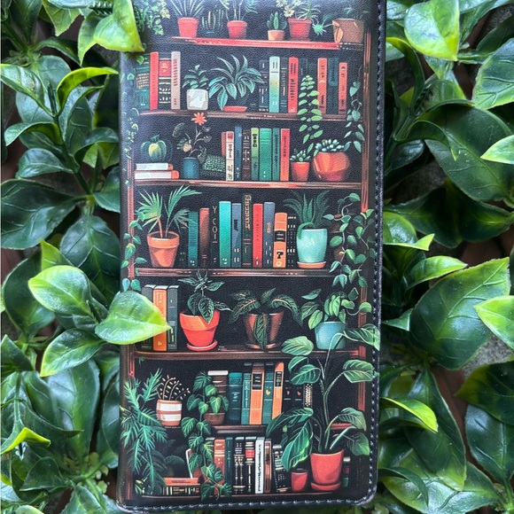 Amazon Accessories - Botanical Bookshelf Wallet
